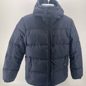 Polo by Ralph Lauren Navy Blue Boys Puffer Jacket NWT